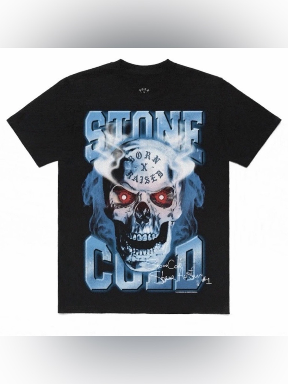Born x raised + WWE STONE COLD tee